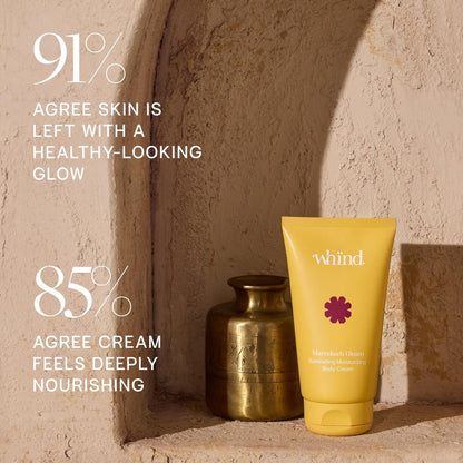 WHIND Marrakech Gleam Illuminating Body Cream – Jelly Body Butter with Vitamin C, 150ml