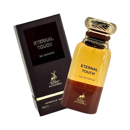 Maison Alhambra Eternal Touch Eau de Parfum – Spicy, Gourmand, Woody & Sweet Long-Lasting Fragrance for Men, 2.7 oz (80 ml)