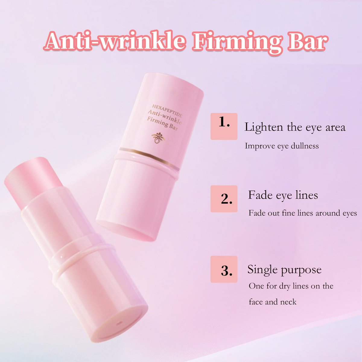 Wrinkle Bounce Multi Balm Stick Korean - All-In-One Hydrating Collagen Moisturizer for Anti-Aging and Watery Glow - görsel 9