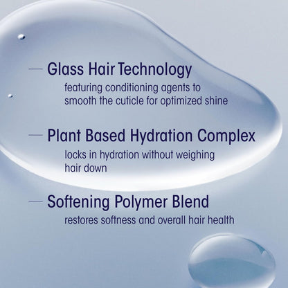 Oribe Mirror Rinse Glass Hair Treatment - Smoothing Shine Mask, Hydrates & Conditions, Reduces Frizz, 5.9 oz Avelisse