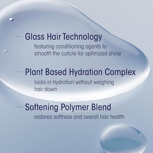 Oribe Mirror Rinse Glass Hair Treatment - Smoothing Shine Mask, Hydrates & Conditions, Reduces Frizz, 5.9 oz Avelisse
