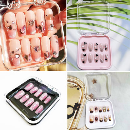 14 Pcs Press On Nail Packaging Boxes with 60 – Anyone Who Loves Press-On Nails: Enjoy the convenience of having – Image 11