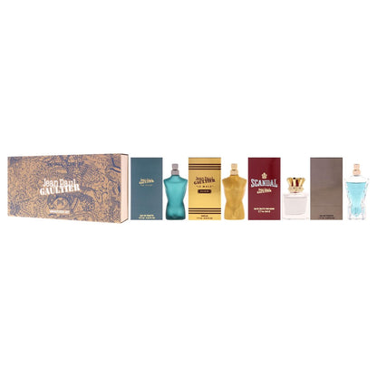 Jean Paul Gaultier Miniatures Set for Men - 4-Piece Eau de Toilette Gift Collection Avelisse