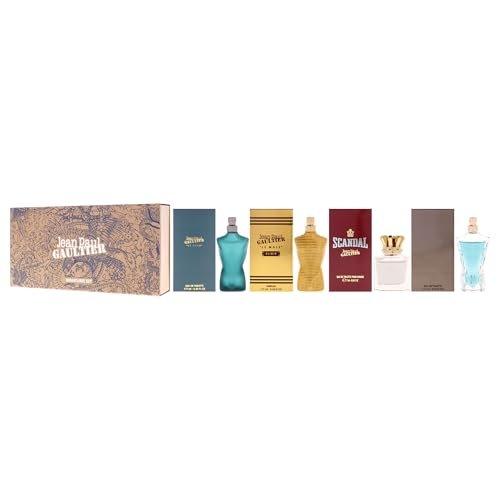 Jean Paul Gaultier Miniatures Set for Men - 4-Piece Eau de Toilette Gift Collection Avelisse