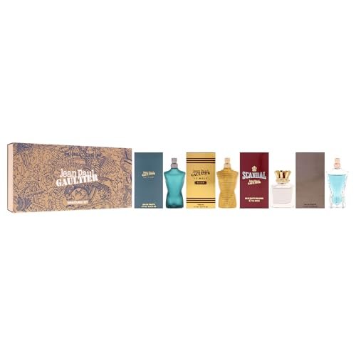 Jean Paul Gaultier Miniatures Set for Men - 4-Piece Eau de Toilette Gift Collection Avelisse