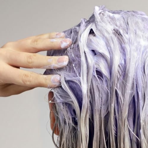 Christophe Robin Shade Variation Baby Blonde Toning Purple Shampoo with Florentina Iris - Neutralizes Brassy, Yellow Tones for Blonde, Bleached, Silver, Highlighted Hair (250ml) - görsel 8