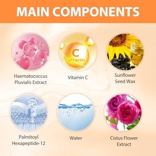 Tbexem Revive Glow Vitamin C Eye Balm - Hydrating Eye Cream for Dark Circles, Brightening & Puffiness (2-Pack) Avelisse