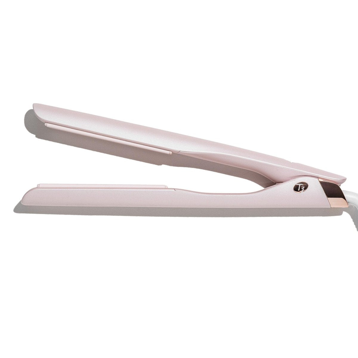 T3 SinglePass Smooth X Professional Flat Iron - Extra-Long Ceramic Plates, 9 Heat Settings, Satin Blush Avelisse