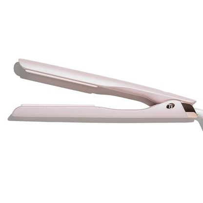 T3 SinglePass Smooth X Professional Flat Iron - Extra-Long Ceramic Plates, 9 Heat Settings, Satin Blush Avelisse
