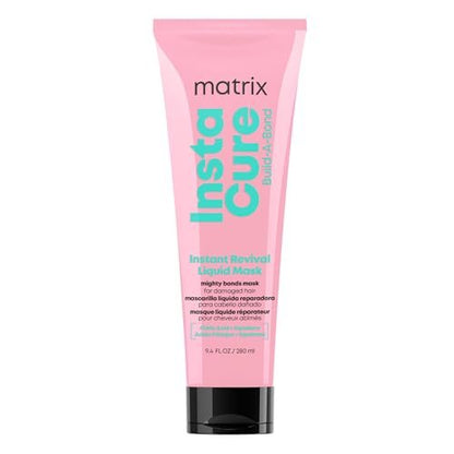 Matrix Instacure Build-A-Bond Instant Revival Liquid Mask - Strengthening Hair Repair for Very Damaged Hair, Citric Acid & Squalane, Softens & Smooths, Vegan & Sulfate-Free, 9.4 Fl Oz Avelisse