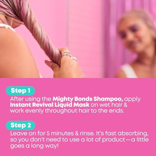 Matrix Instacure Build-A-Bond Instant Revival Liquid Mask - Strengthening Hair Repair for Very Damaged Hair, Citric Acid & Squalane, Softens & Smooths, Vegan & Sulfate-Free, 9.4 Fl Oz Avelisse