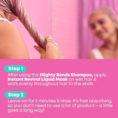 Matrix Instacure Build-A-Bond Instant Revival Liquid Mask - Strengthening Hair Repair for Very Damaged Hair, Citric Acid & Squalane, Softens & Smooths, Vegan & Sulfate-Free, 9.4 Fl Oz Avelisse