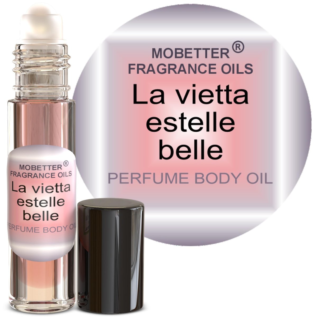 MOBETTER FRAGRANCE OILS Lavitta Estelle Belle Women Perfume Body Oil – 0.33 Fl Oz Avelisse