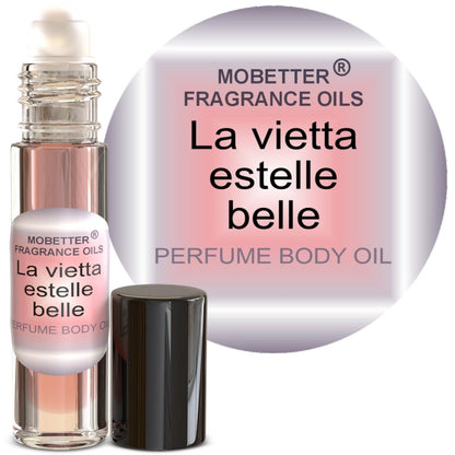 MOBETTER FRAGRANCE OILS Lavitta Estelle Belle Women Perfume Body Oil – 0.33 Fl Oz Avelisse