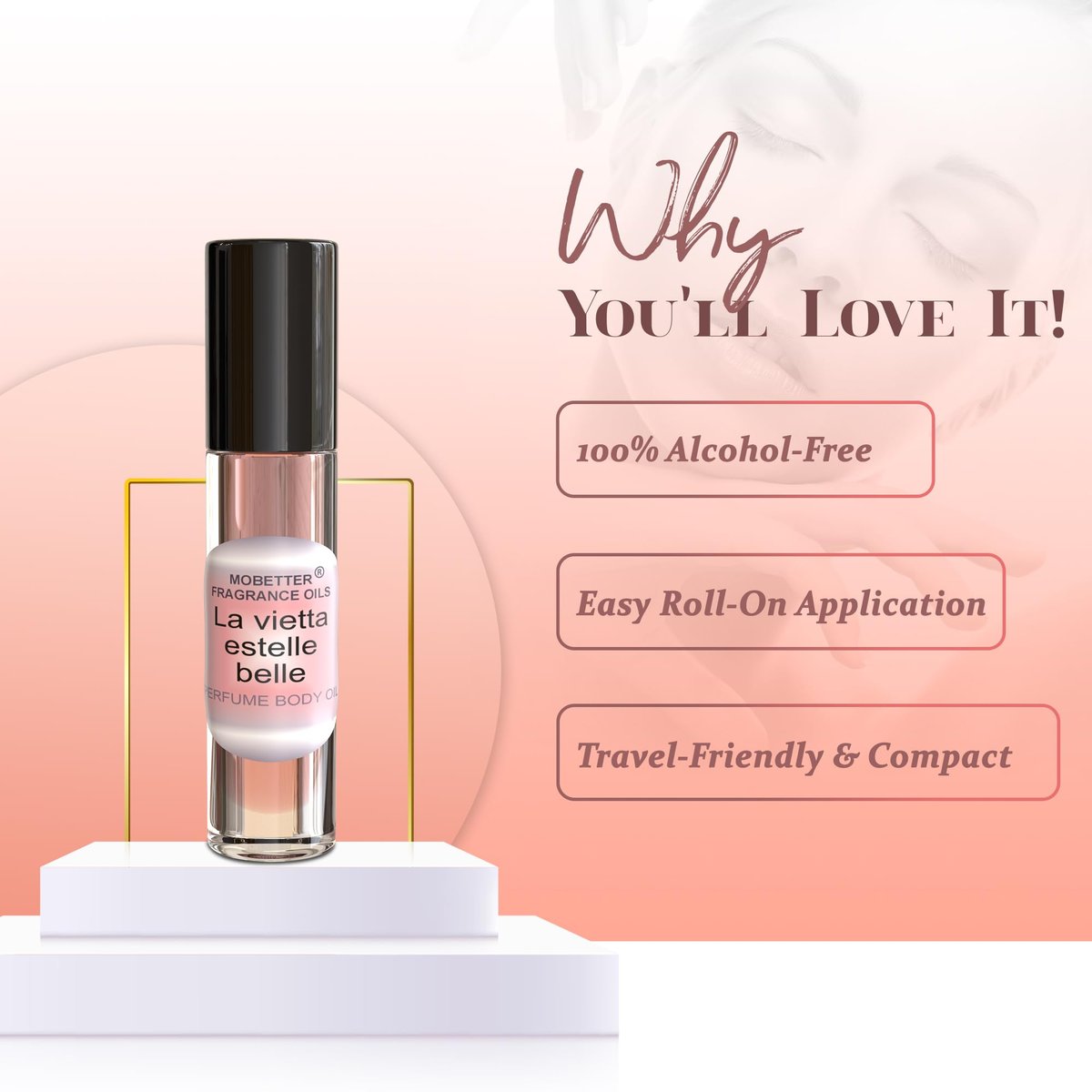 MOBETTER FRAGRANCE OILS Lavitta Estelle Belle Women Perfume Body Oil – 0.33 Fl Oz Avelisse