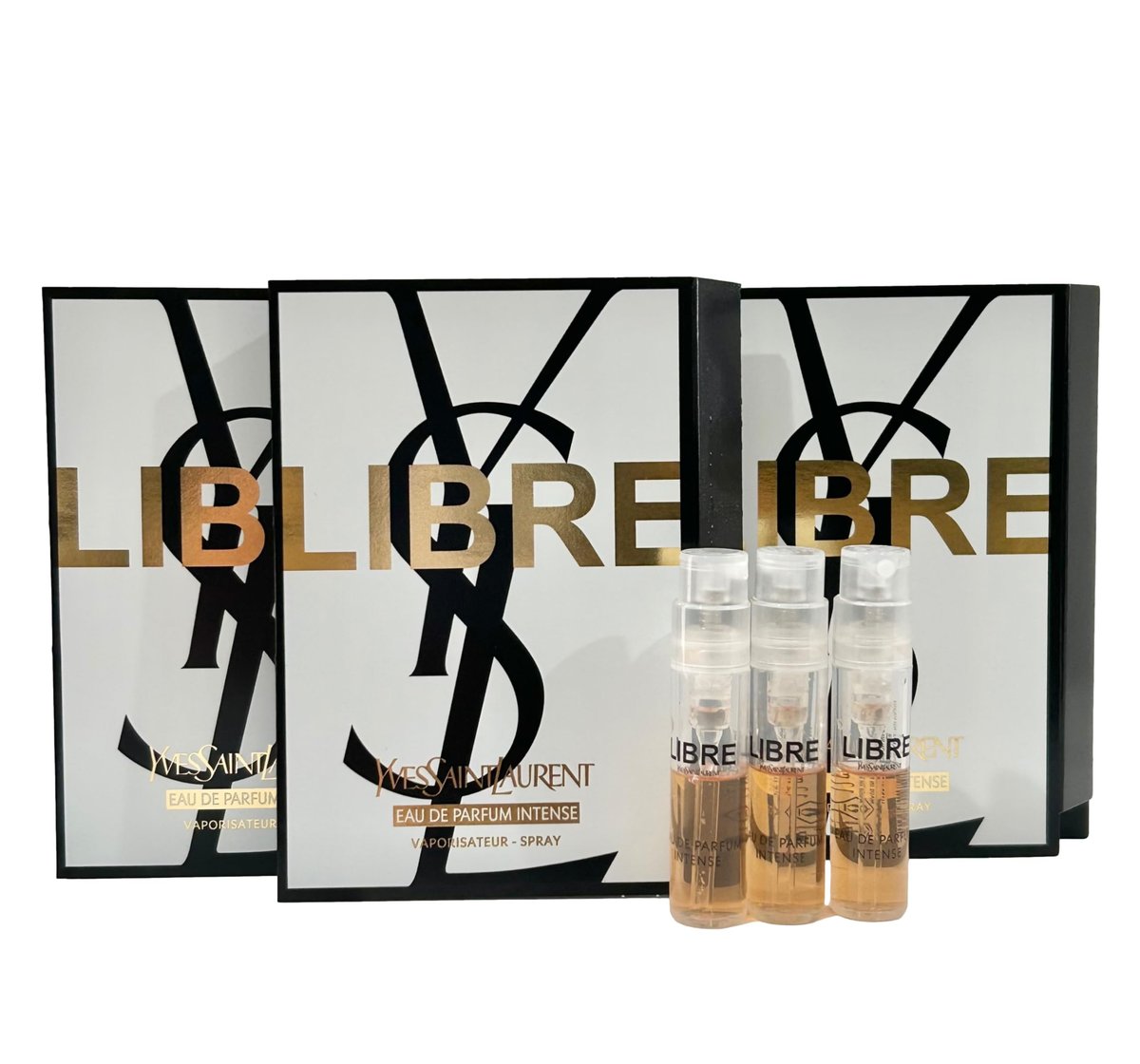 Yves Saint Laurent YSL Libre EDP INTENSE Sample Women Perfume 1.2 ml / 0.04 oz - Set of 3 Avelisse