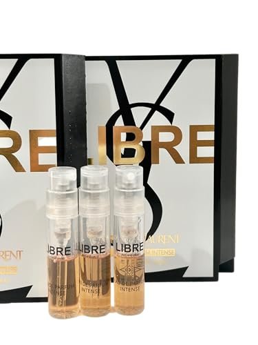 Yves Saint Laurent YSL Libre EDP INTENSE Sample Women Perfume 1.2 ml / 0.04 oz - Set of 3 Avelisse