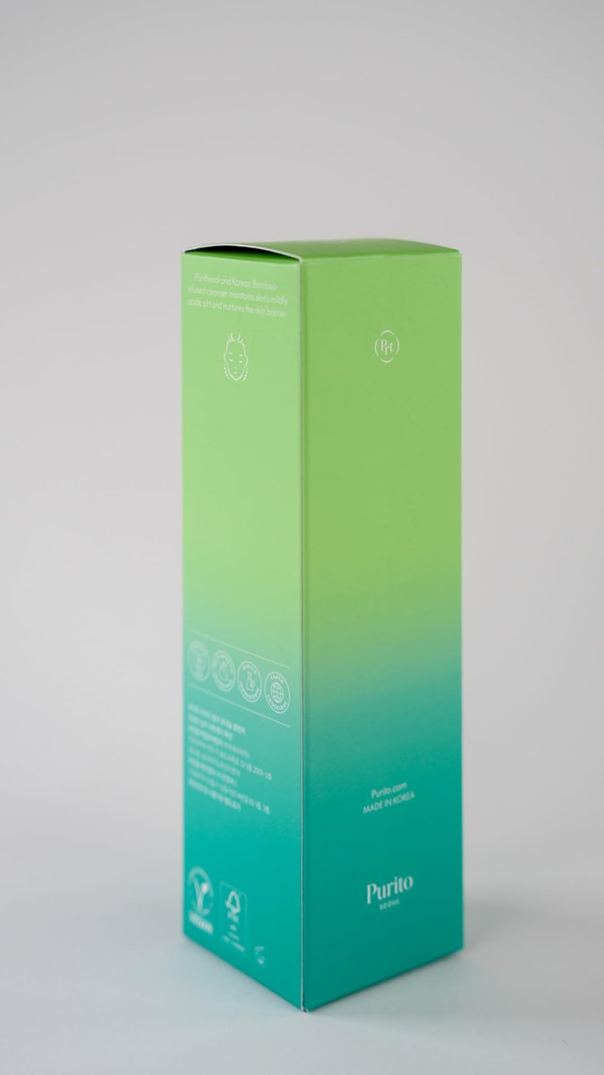 PURITO Mighty Bamboo Panthenol Cleanser - Gentle Face Wash for Moisturizing, Makeup Remover, for Sensitive Skin, Vegan & Cruelty-Free, 150ml / 5.07 fl. oz. Avelisse