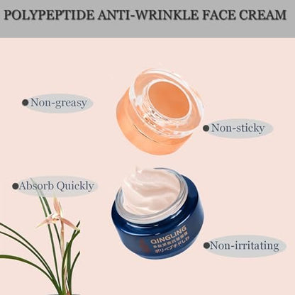 Baysea Japanese Qingling Wrinkle Removal Cream - Polypeptide Anti-Aging Face Cream for Firming & Tightening Skin Avelisse