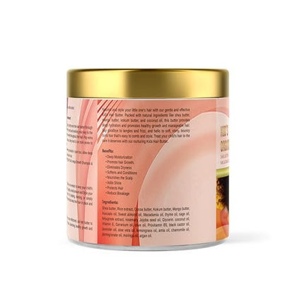 Organic Kid's Hair Butter – Nourishing Hair Detangler for Frizz-Free, Healthy Hair, 8 oz (250 ml) Avelisse