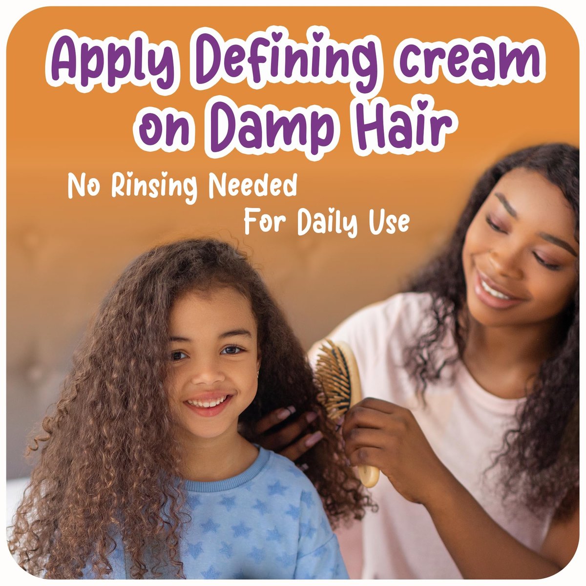 Ricitos de Oro Curl Defining Cream – Define Curls Without Frizz, Long-Lasting Hydration, 100% Natural Oils, Vegan, Detangle & Style, 10.5 oz (2-Pack) Avelisse