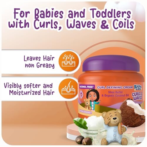 Ricitos de Oro Curl Defining Cream – Define Curls Without Frizz, Long-Lasting Hydration, 100% Natural Oils, Vegan, Detangle & Style, 10.5 oz (2-Pack) Avelisse