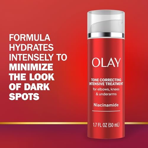 Olay Intensive Tone Correcting Treatment Cream for Elbows, Knees & Underarms with Niacinamide & Vitamin B3 Complex, Deeply Hydrates and Evens Skin Tone, 1.7 fl oz Avelisse