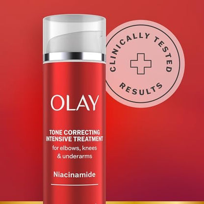 Olay Intensive Tone Correcting Treatment Cream for Elbows, Knees & Underarms with Niacinamide & Vitamin B3 Complex, Deeply Hydrates and Evens Skin Tone, 1.7 fl oz Avelisse