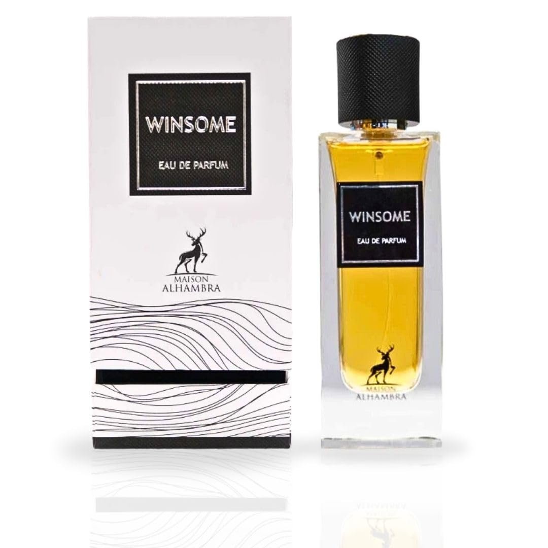 Maison Alhambra Winsome Eau de Parfum – Fresh, Spicy, Floral, Gourmand Long-Lasting Unisex Fragrance, 3.0 oz / 90 ml Avelisse