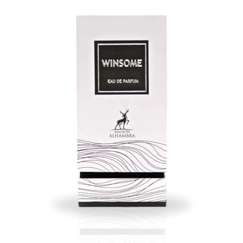 Maison Alhambra Winsome Eau de Parfum – Fresh, Spicy, Floral, Gourmand Long-Lasting Unisex Fragrance, 3.0 oz / 90 ml Avelisse