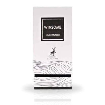 Maison Alhambra Winsome Eau de Parfum – Fresh, Spicy, Floral, Gourmand Long-Lasting Unisex Fragrance, 3.0 oz / 90 ml Avelisse