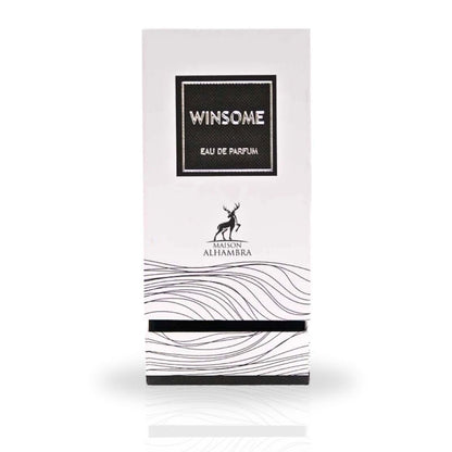 Maison Alhambra Winsome Eau de Parfum – Fresh, Spicy, Floral, Gourmand Long-Lasting Unisex Fragrance, 3.0 oz / 90 ml Avelisse