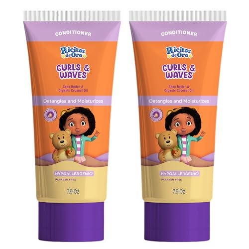 Ricitos de Oro Curl Conditioner - Hydrating 2-Pack for Defined, Weightless Curls - Safe for All Hair Types Avelisse