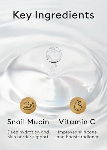 MISSHA Cell Renew Snail Mucin Vitamin C Toner - 5.07 Fl Oz | Korean Skincare for Glass Skin, 90% Snail Mucin, Deep Hydration, Improves Texture Avelisse
