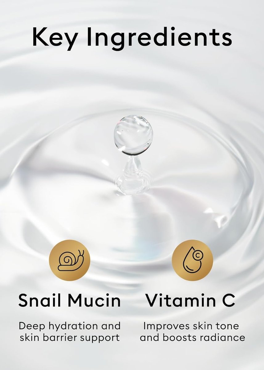 MISSHA Cell Renew Snail Mucin Vitamin C Toner - 5.07 Fl Oz | Korean Skincare for Glass Skin, 90% Snail Mucin, Deep Hydration, Improves Texture Avelisse