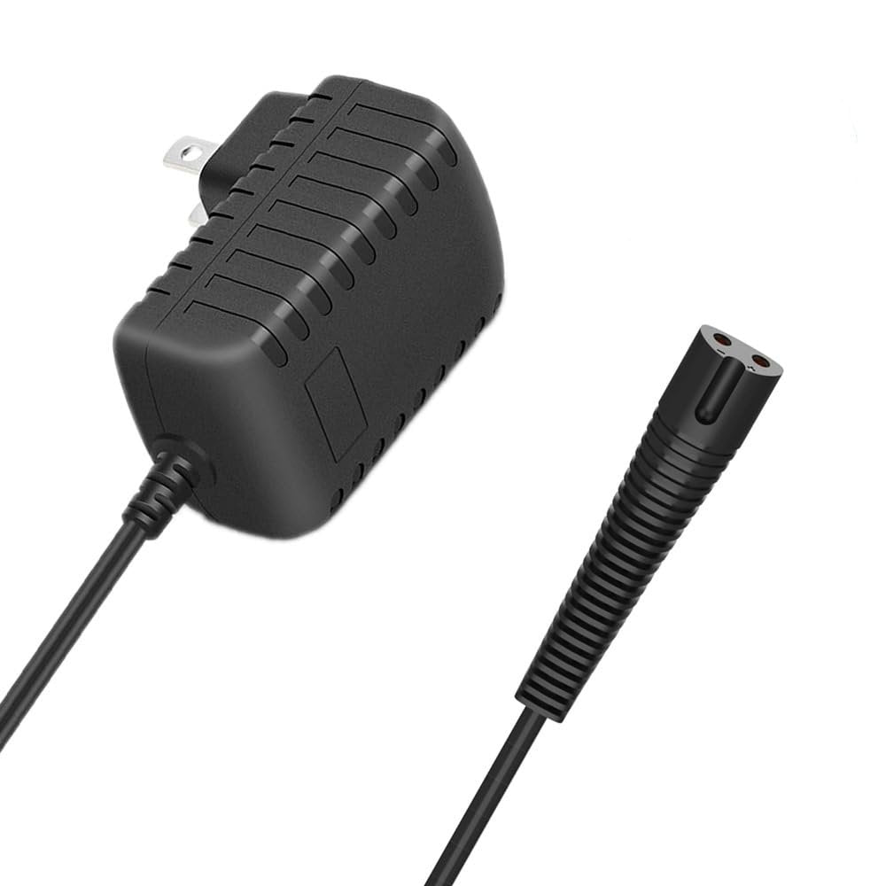 Charger Replacement for Braun Shaver Series 7, 3, 9, 5, 1 – Compatible with 190, 3040s, 340, 5040s, 720, 720s-4, 760cc, 790cc, 9090 Razor Trimmer – 12V 400mA Charging Cord - görsel 1