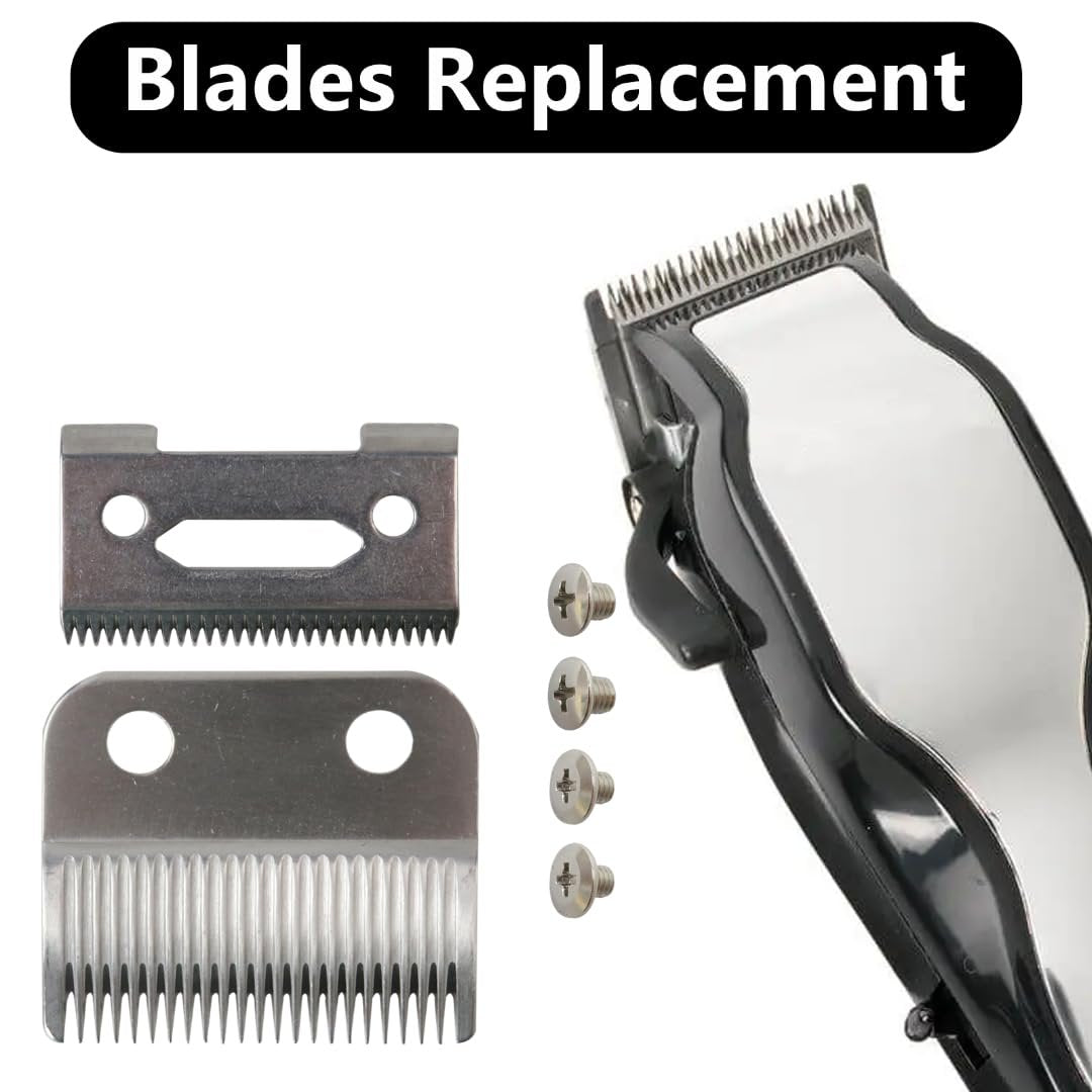 WELURE Replacement Blade with Kit for Wahl Precision / Precision Premium Smooth Cut - Ceramic 2-Hole - görsel 7
