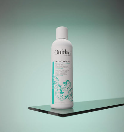 Ouidad VitalCurl+ Leave In Styling Hair Serum - Lightweight Hydrating Curl Serum 8.5 oz Avelisse