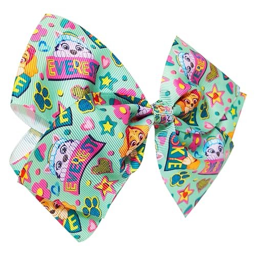LUV HER Paw Patrol Single Hair Bow for Girls – Large Printed Hair Bow with Favorite Characters, Alligator Clip, Ages 3+ - görsel 4