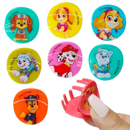 LUV HER Paw Patrol Girls Butterfly Hair Clips - 8 Cute Hair Clips with Small Soft Claw, Multicolor, Ages 3+