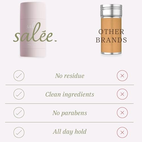 Salée Hair Wax Stick – All Day Hold for Slick Back Ponytails, Tame Flyaways & Frizz, Non-Toxic Clean Ingredients, No Residue, for Women & Girls (1.7 oz) - görsel 3