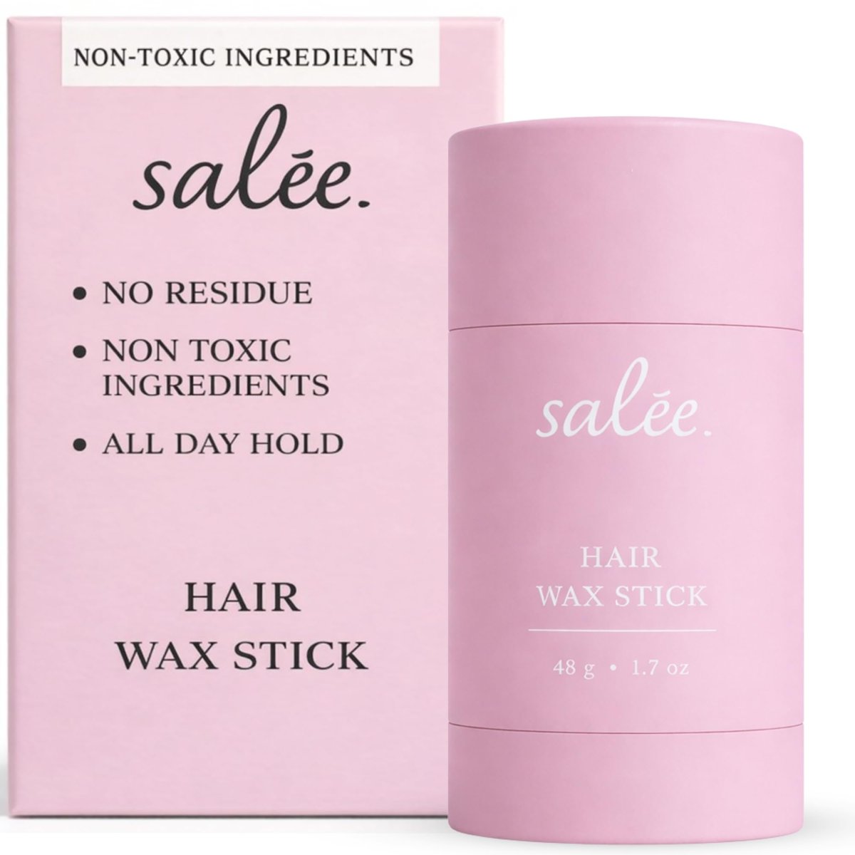 Salée Hair Wax Stick – All Day Hold for Slick Back Ponytails, Tame Flyaways & Frizz, Non-Toxic Clean Ingredients, No Residue, for Women & Girls (1.7 oz) - görsel 2