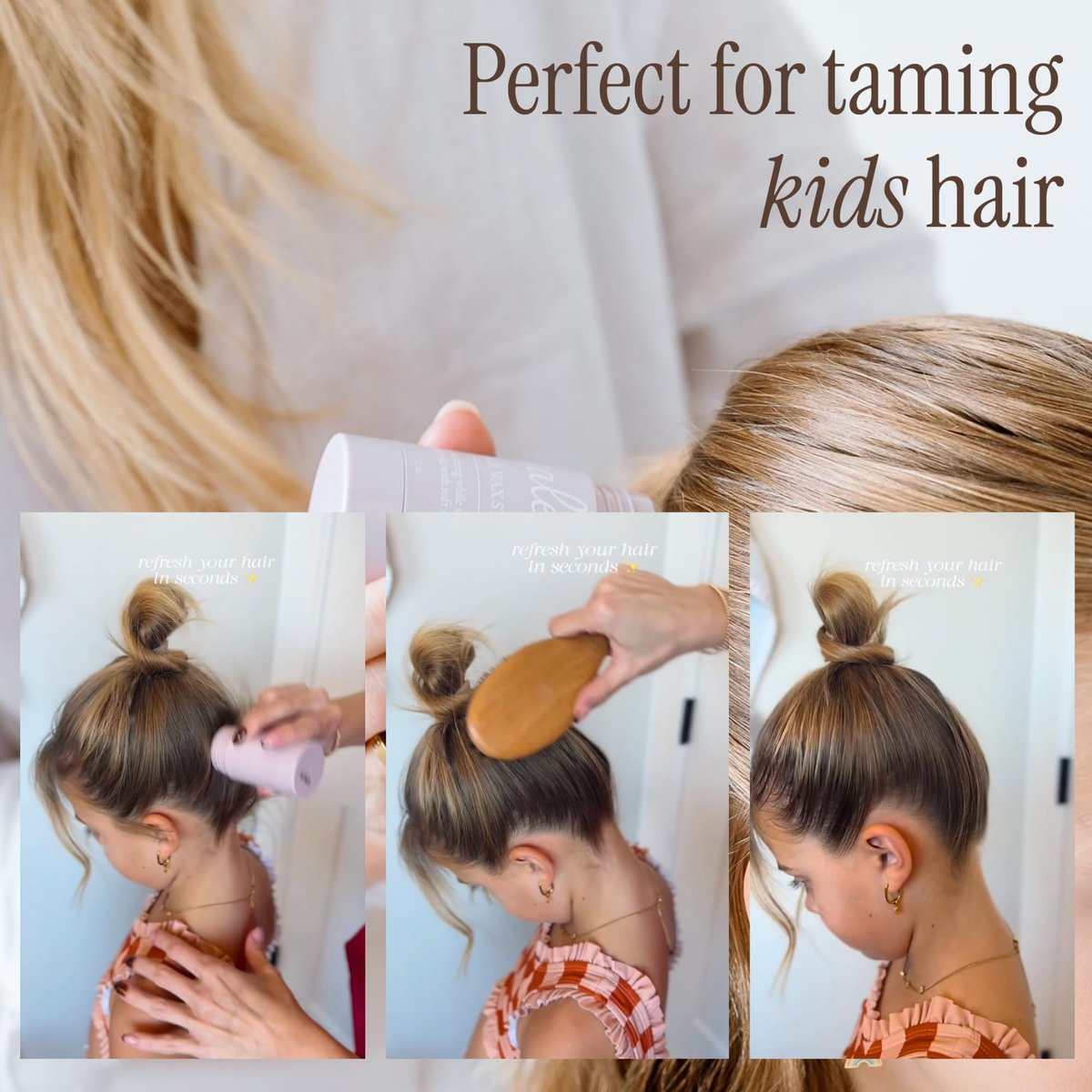 Salée Hair Wax Stick – All Day Hold for Slick Back Ponytails, Tame Flyaways & Frizz, Non-Toxic Clean Ingredients, No Residue, for Women & Girls (1.7 oz) - görsel 10