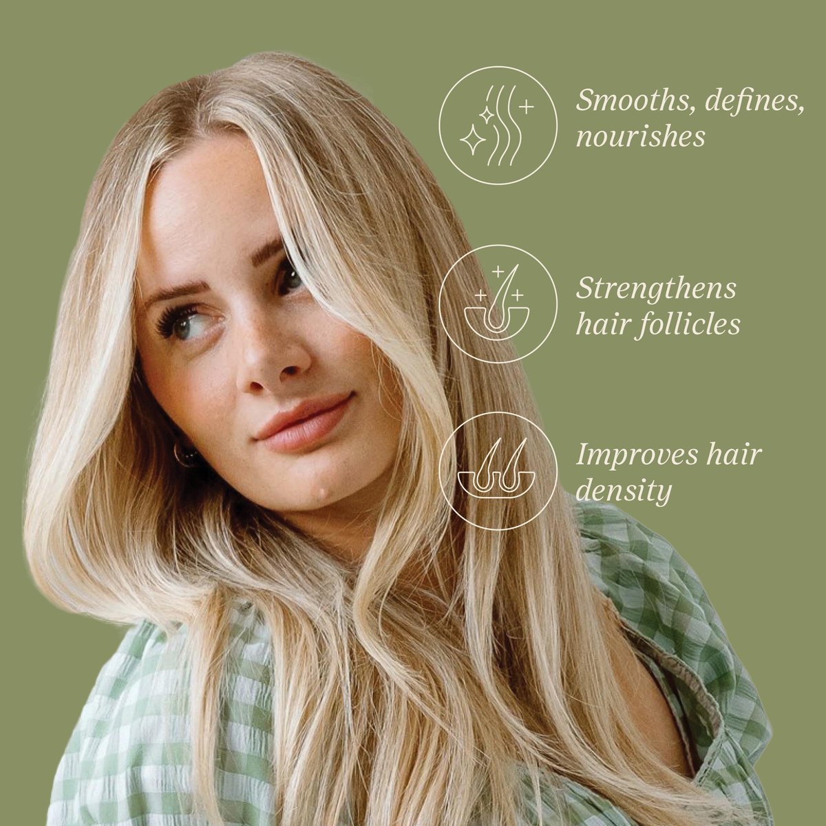 Salée Styling Hair Cream Slickback Gel – Smoothing & Anti-Frizz for Women, Kids, Girls – Curls, Wavy & Straight Hair, 6 oz Avelisse
