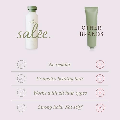 Salée Styling Hair Cream Slickback Gel – Smoothing & Anti-Frizz for Women, Kids, Girls – Curls, Wavy & Straight Hair, 6 oz Avelisse