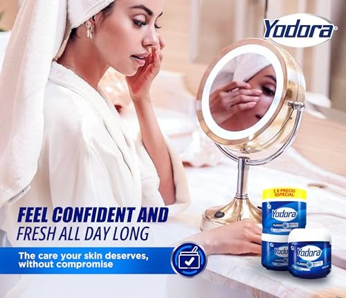 YAHVE Classic Yodora Deodorant Maximum Protection - Pack of 2 (32g Each) - Despensa Colombiana Avelisse