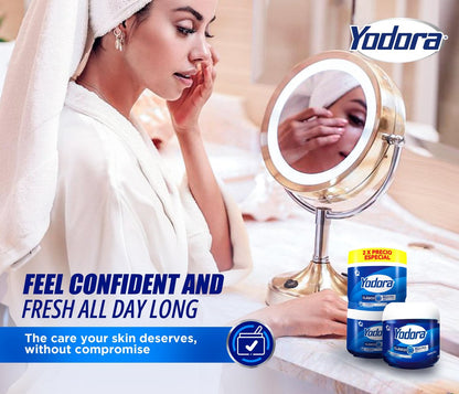 YAHVE Classic Yodora Deodorant Maximum Protection - Pack of 2 (32g Each) - Despensa Colombiana Avelisse