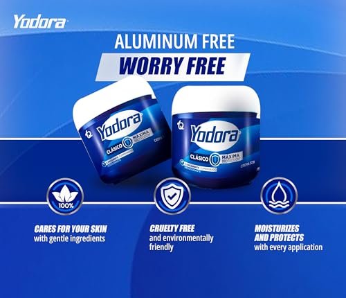 YAHVE Classic Yodora Deodorant Maximum Protection - Pack of 2 (32g Each) - Despensa Colombiana Avelisse