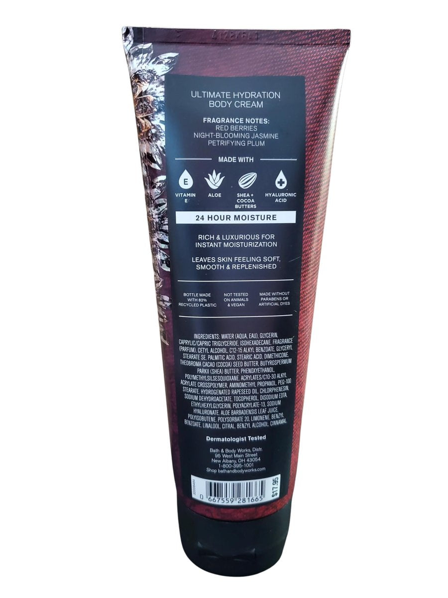 Bath & Body Works Vampire Blood Ultimate Hydration Body Cream 8 oz (Pack of 2) - Enchanting Fragrance & Deep Moisture Avelisse