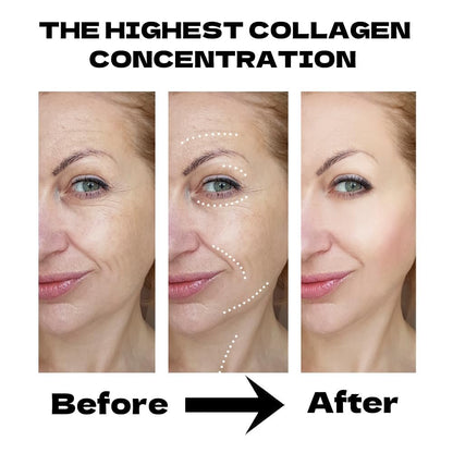 MKBLNP Collagen Face Mask - Hydrating Overnight Collagen Face Mask (6 pcs/1 Box) - Deep Collagen Anti Wrinkle Lifting Mask for Improved Elasticity, Firming, and Moisturizing